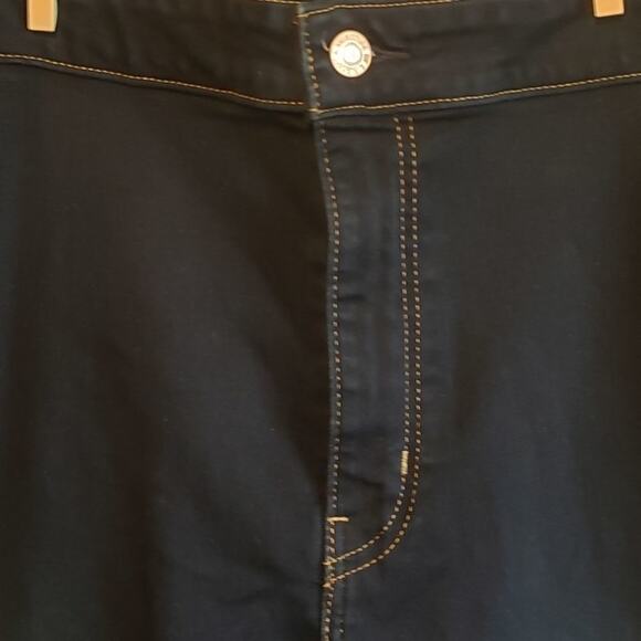 New levi  Strauss Signature  gold simply stretch mid rise skinny jeans 26M 38x30 - Picture 4 of 16